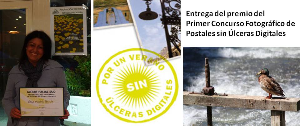 Enhorabuena a nuestra ganadora del concurso fotográfico de Postales sin Úlceras Digitales