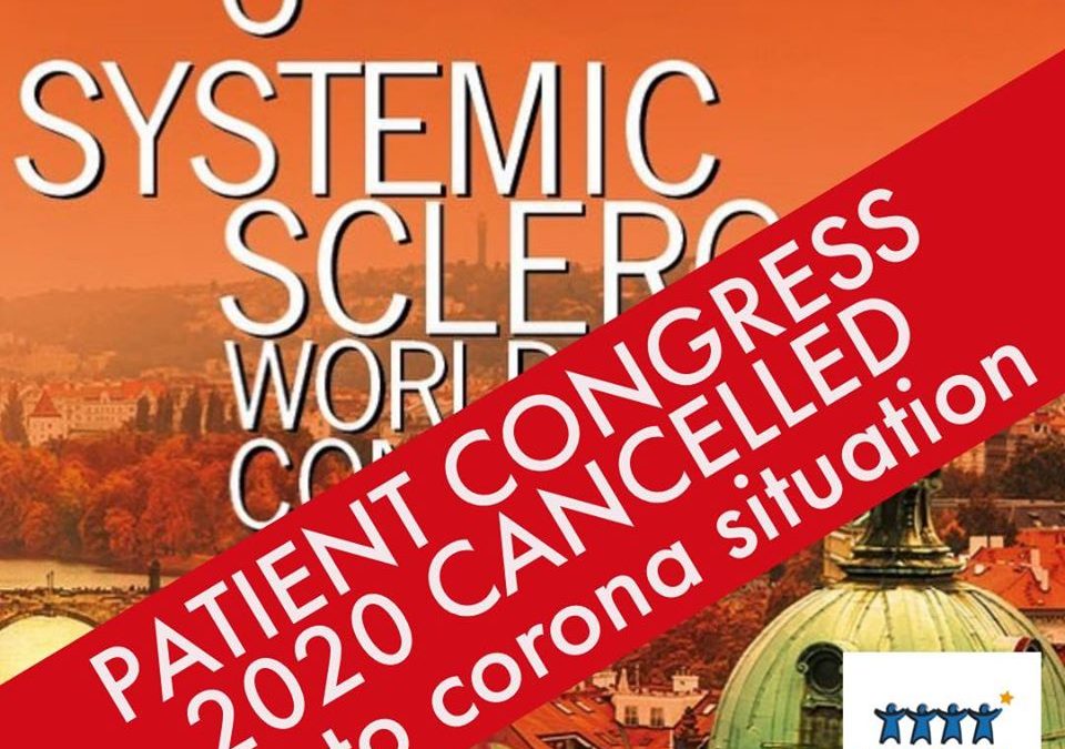 6º Congreso Mundial Esclerosis Sistémica – Cancelado