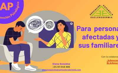 La Atención Psicológica de las Personas con Esclerodermia, Nuestra Prioridad.